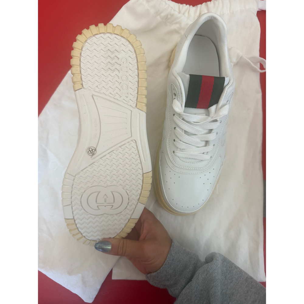 Gucci White 38 women’s sneakers - Picture 4 of 7